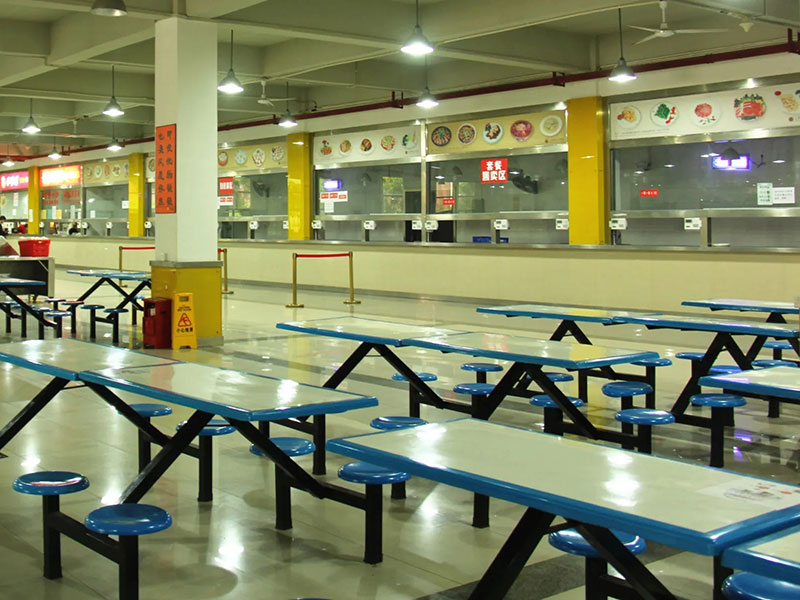 恩尊窗口对讲机应用于食堂餐饮窗口